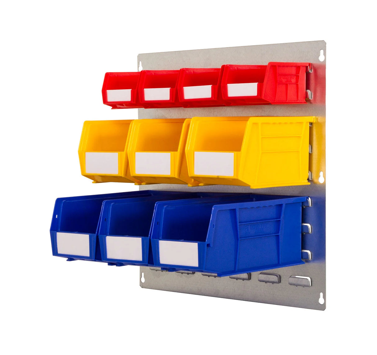 louvre panel bin storage system for small components