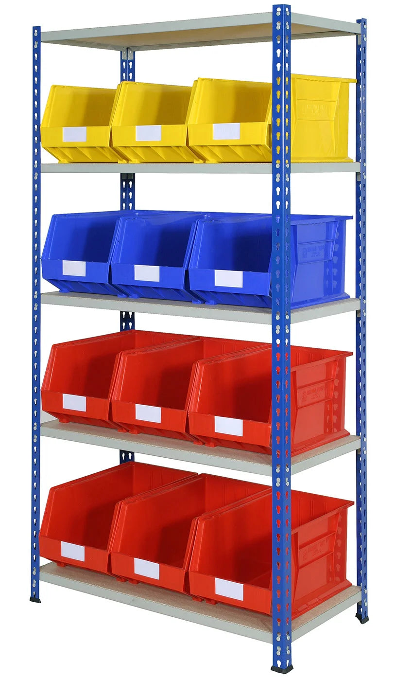 Dual-sided picking layout for efficient workflow organisation