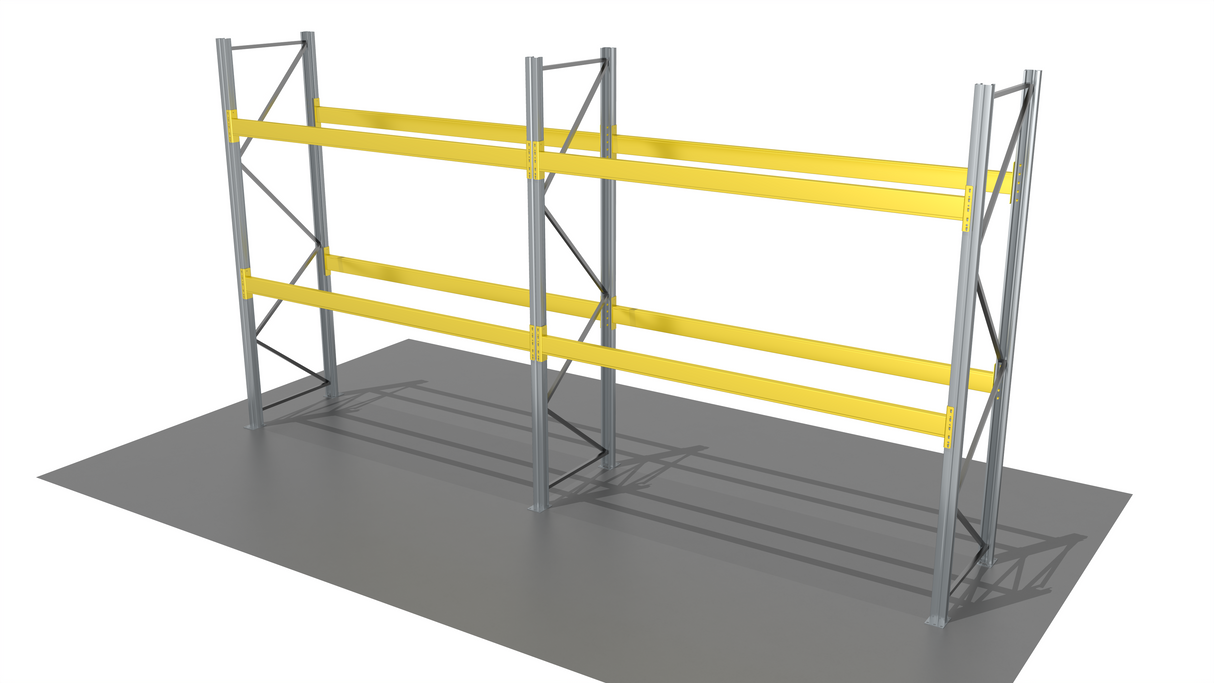 Pallet Racking 2 Bay Kits – Robust Warehouse Storage Solutions