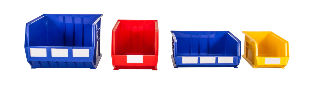 Heavy Duty Plastic Storage Bins | Anco Rhino Tuff – Red & Yellow