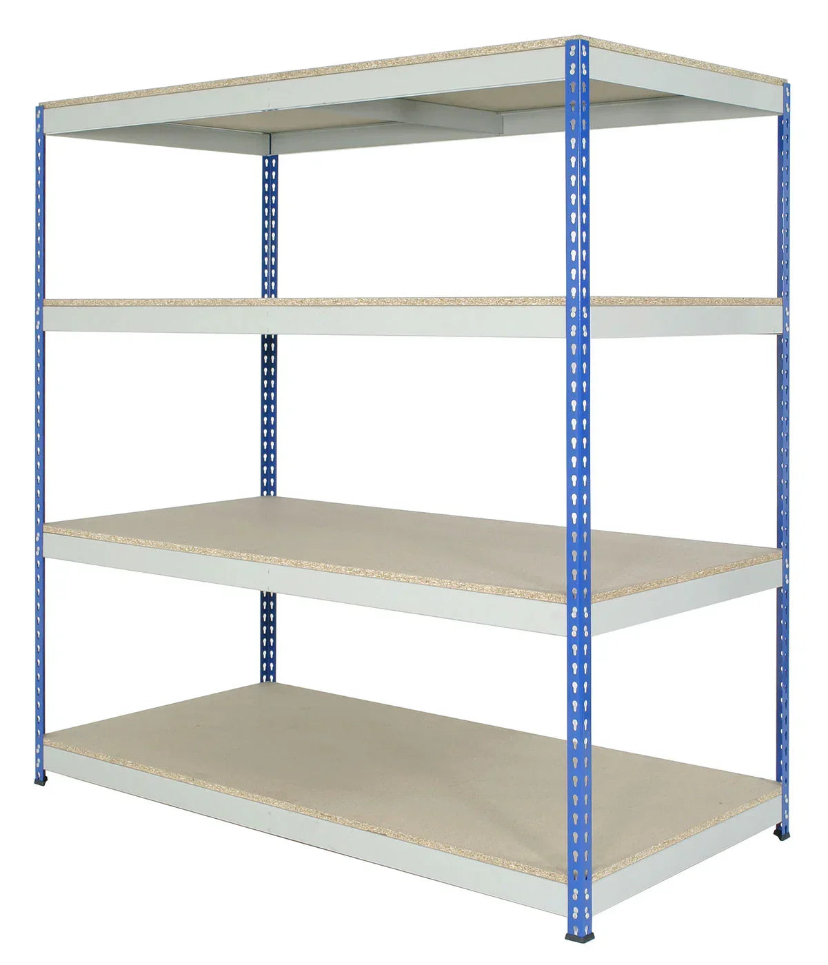 Boltless Rivet Racking – Anco Heavy Duty 4 Shelf System