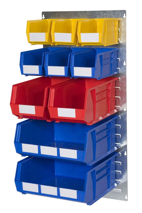 heavy duty plastic bins for wall mounted storage