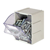Clear Tilt bin panel kit holding metal fixings