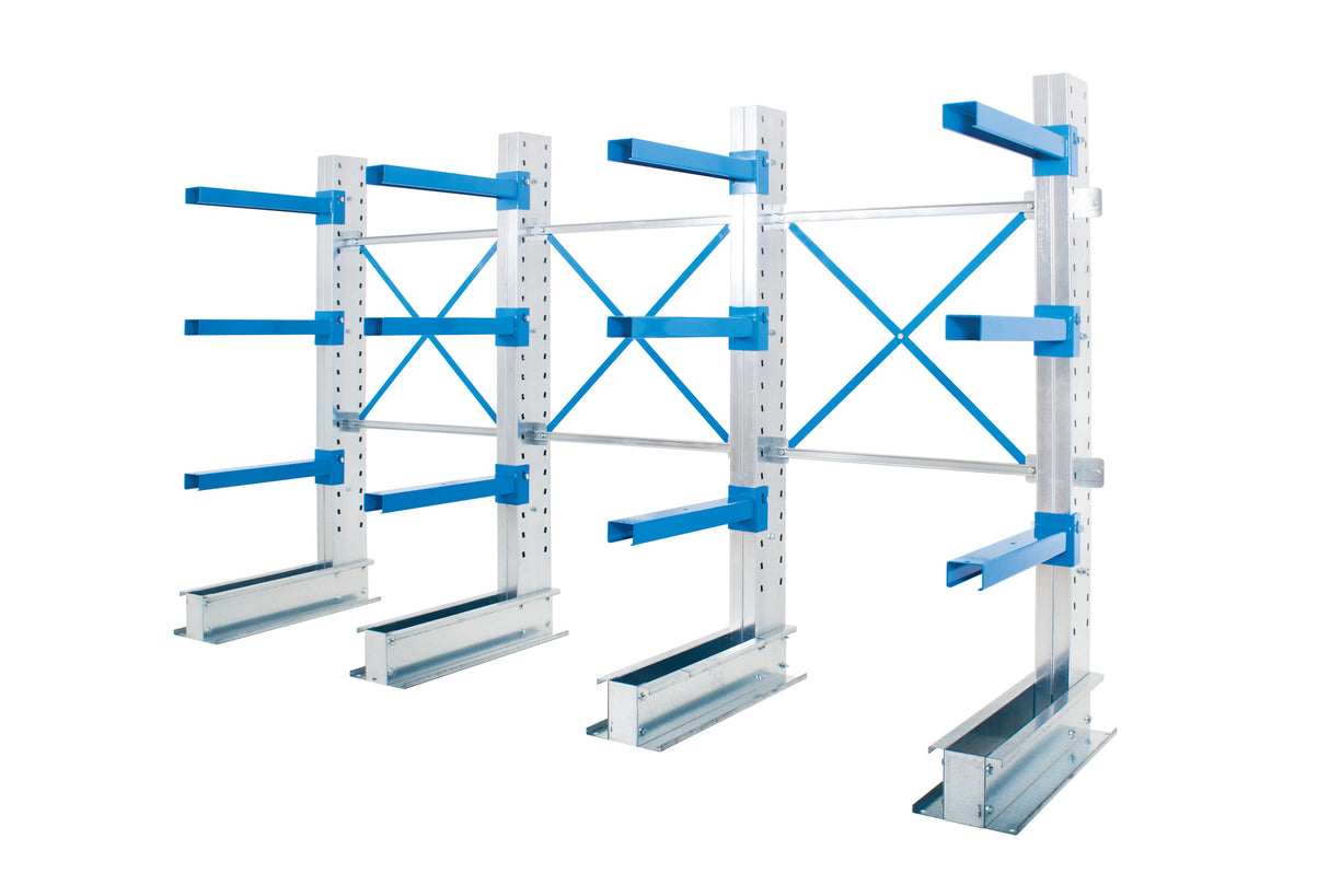 Anco Adjustable Single Sided Cantilever Racking