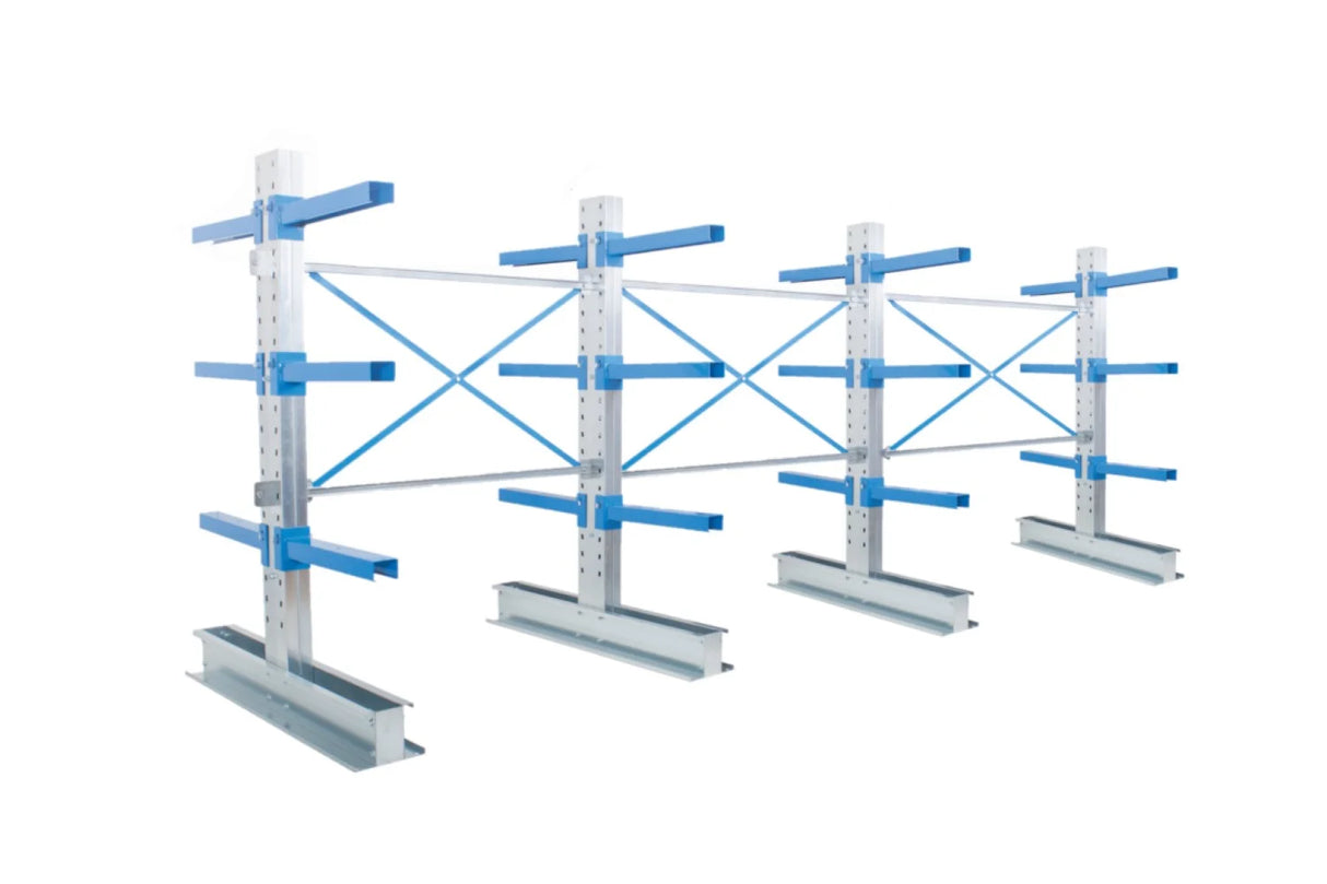 Anco Adjustable Double Sided Cantilever Racking