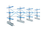 Anco Adjustable Double Sided Cantilever Racking