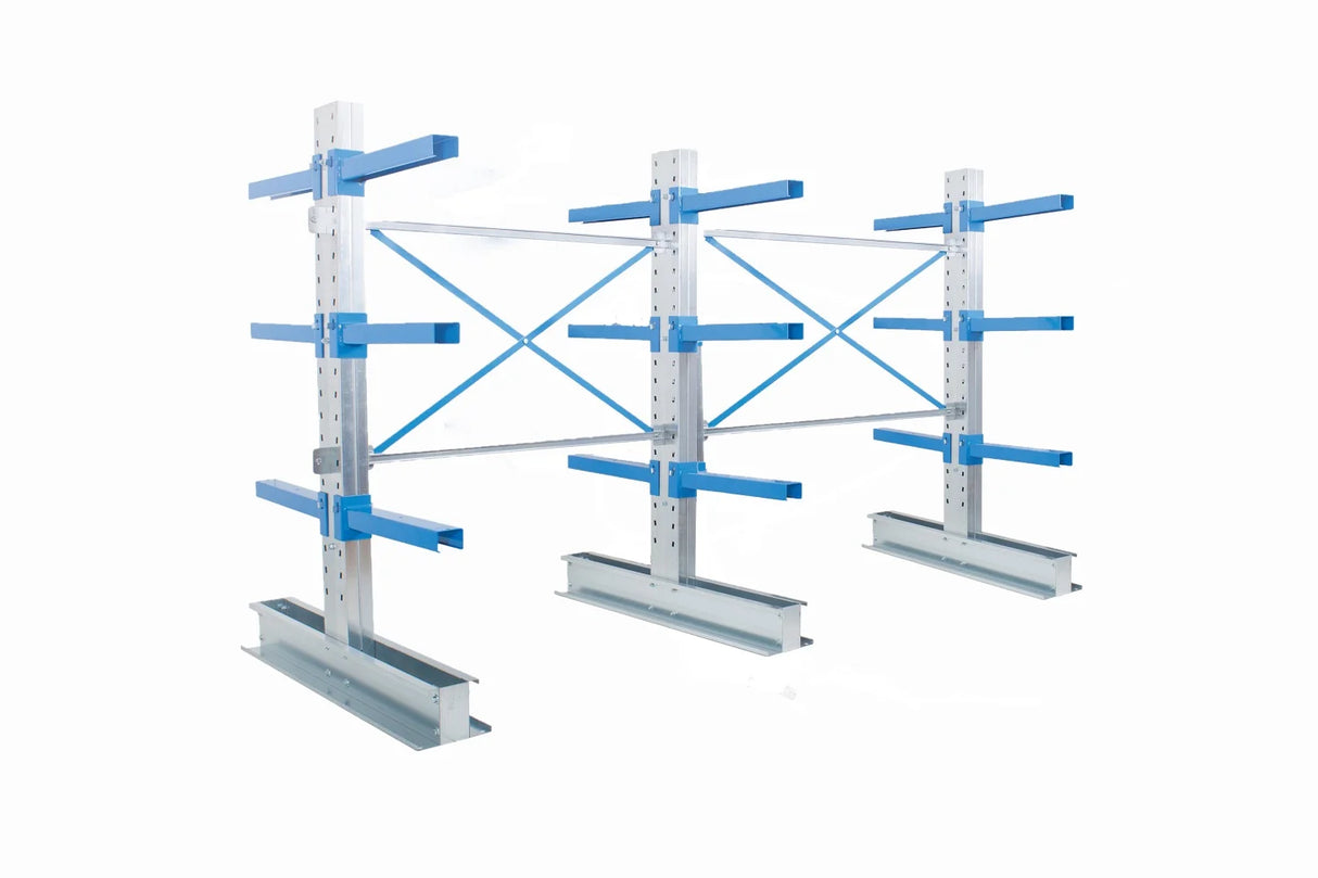 Anco Adjustable Double Sided Cantilever Racking