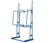 heavy duty rack with multiple divider sections